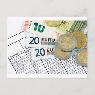 Euro Postkarte