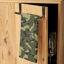 Euro Spring Camouflage Geschirrtuch