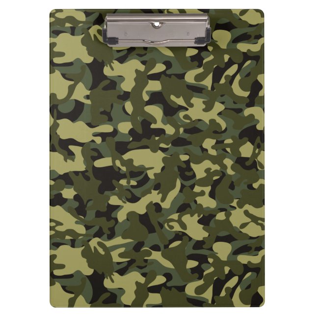 Euro Spring Camouflage Klemmbrett (Vorderseite)
