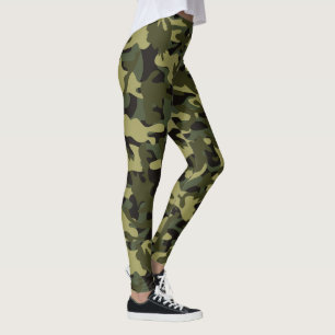 Euro Spring Camouflage Leggings