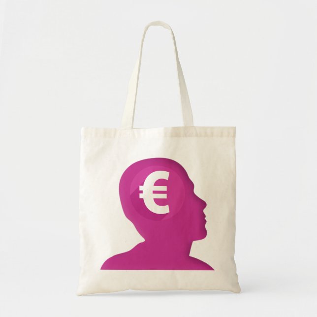 Euro-Zeichen Tragetasche (Vorne)