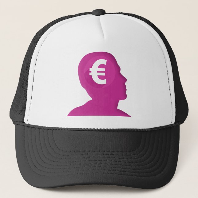 Euro-Zeichen Truckerkappe (Vorderseite)