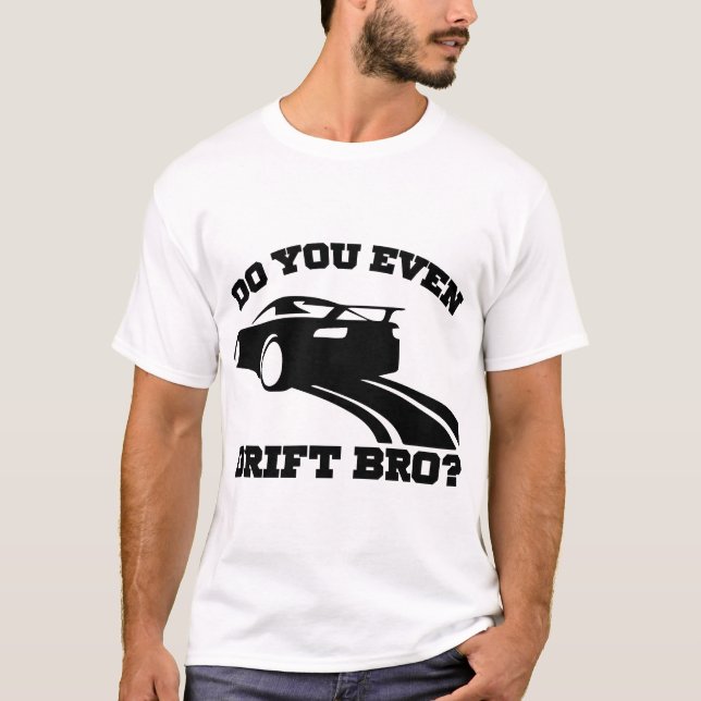 Eurobeat Drift Drifting Cars Racing Racecar Funny T-Shirt (Vorderseite)