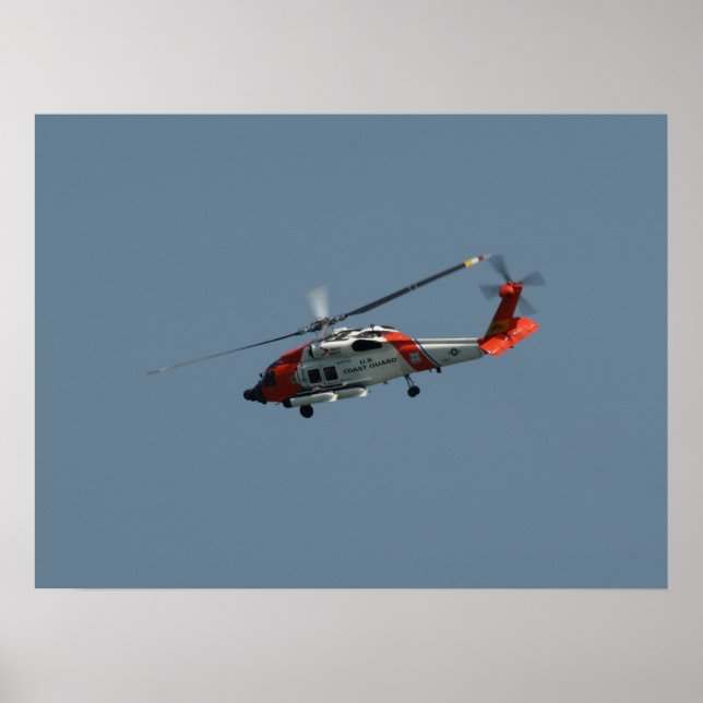 Eurocopter MH-65D Dolphin. Poster (Vorne)