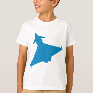 Eurofighter Taifun-Kampfflugzeug T-Shirt