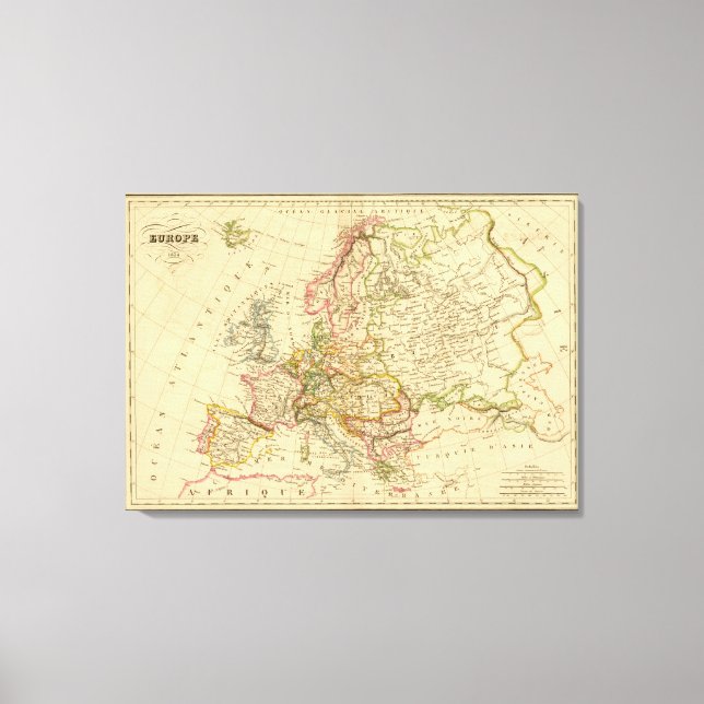 Europa 10 leinwanddruck (Vorderseite)