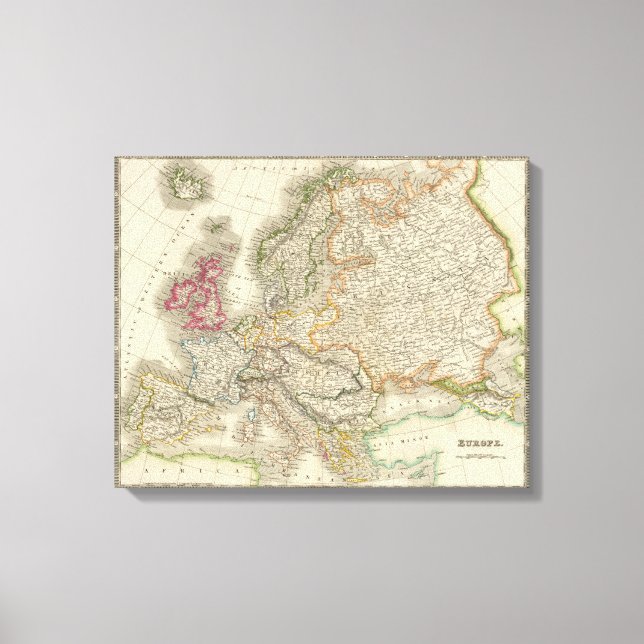 Europa 10 leinwanddruck (Vorderseite)