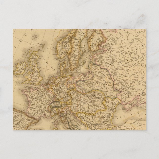 Europa 1789 postkarte (Vorderseite)