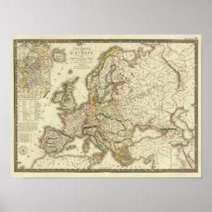 Europa 1813 poster