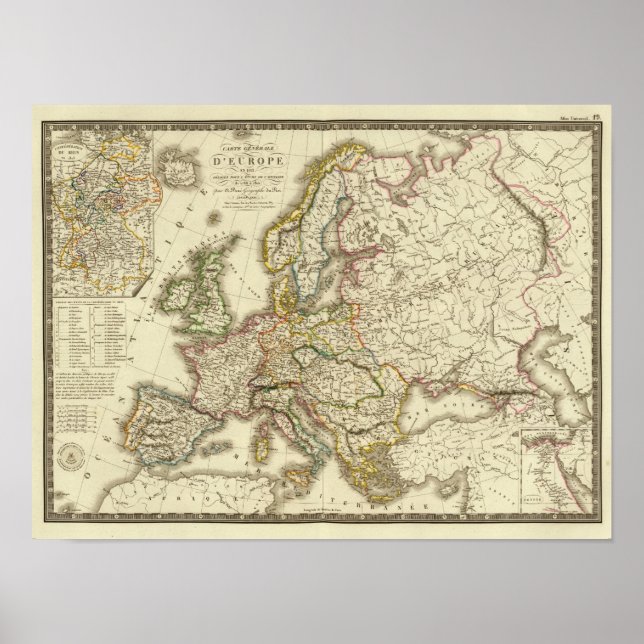 Europa 1813 poster (Vorne)