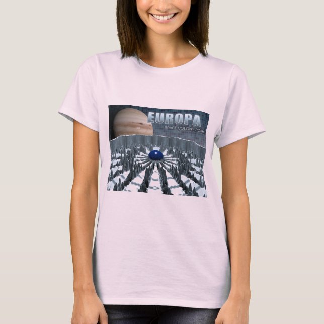 Europa 2048 T-Shirt (Vorderseite)