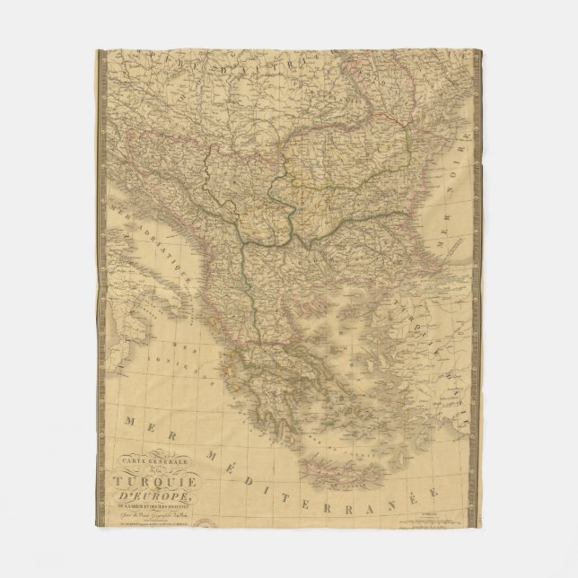 Europa 23 fleecedecke (Vorderseite)