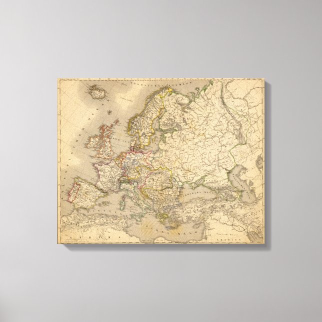 Europa 37 leinwanddruck (Vorderseite)