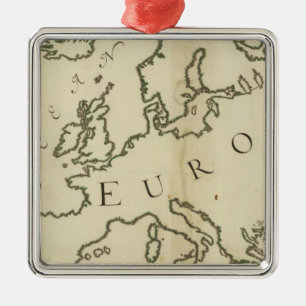 Europa 44 silbernes ornament