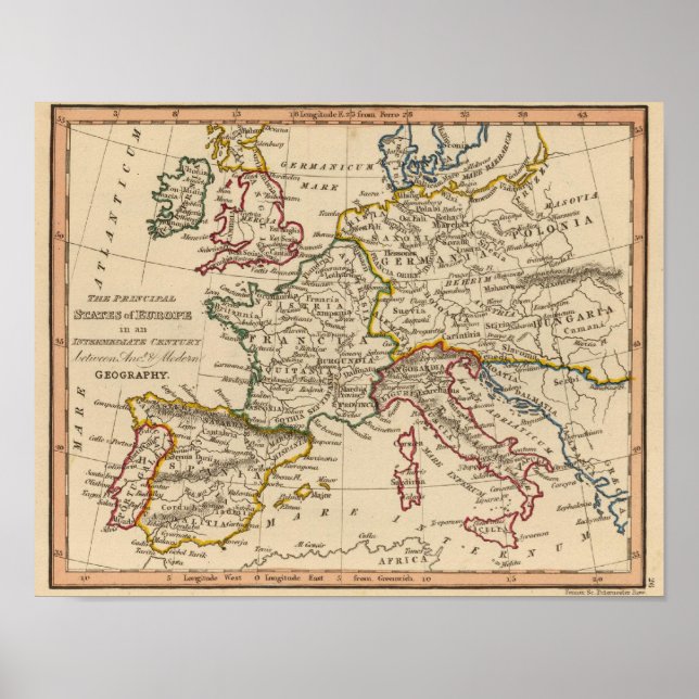Europa 45 poster (Vorne)