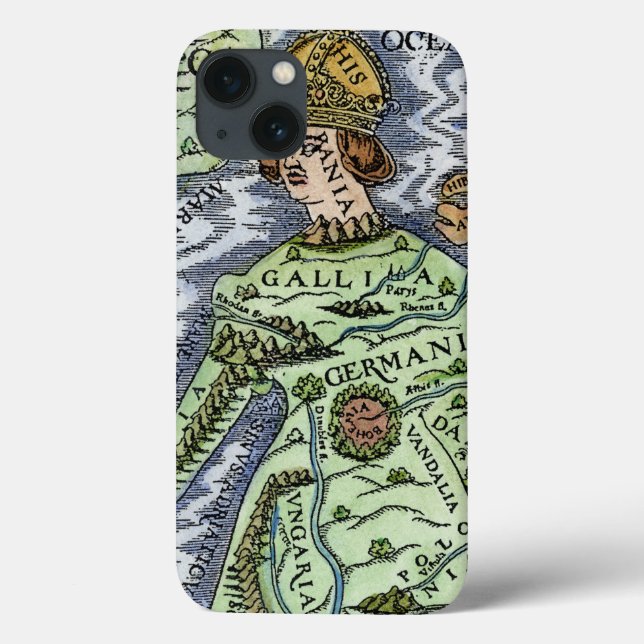 EUROPA ALS KÖNIGIN, 1588 Case-Mate iPhone HÜLLE (Rückseite)