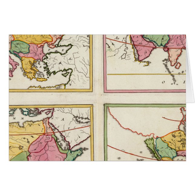 Europa, Asien, Afrika, Amerika (Vorderseite (Horizontal))