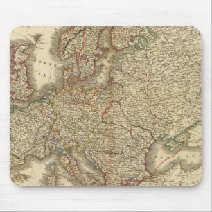 Europa-Atlas-Karte Mousepad