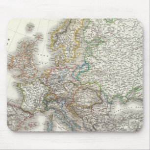 Europa Atlas Karte Mousepad
