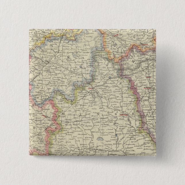 Europa, Belarus, Ukraine Button (Vorderseite)