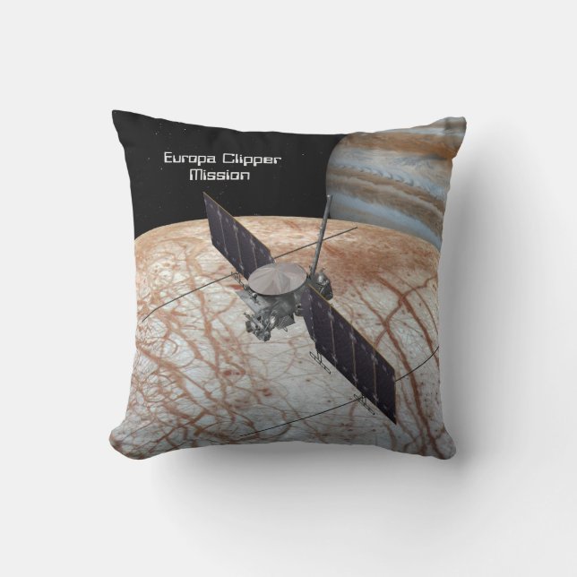 Europa Clipper Mission Spacecraft Kissen (Vorderseite)