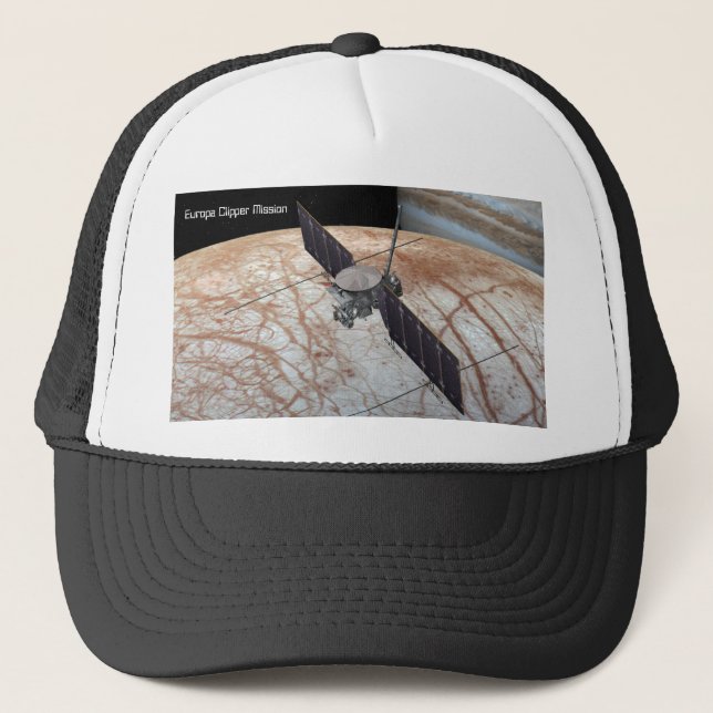 Europa Clipper Mission Spacecraft Truckerkappe (Vorderseite)