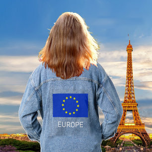 Europa-Denim-Jacke Jeansjacke