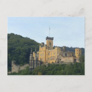 Europa, Deutschland, bei Koblenz, Schloss Postkarte