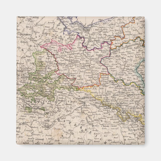 Europa, Deutschland, Polen Magnet (Vorne)