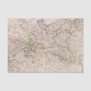 Europa, Deutschland, Polen Seidenpapier