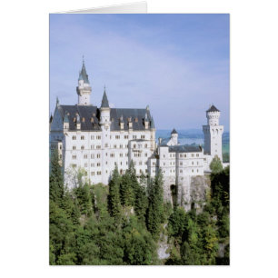 Europa, Deutschland, Schloss Neuschwanstein, gebau