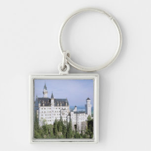 Europa, Deutschland, Schloss Neuschwanstein, gebau Schlüsselanhänger