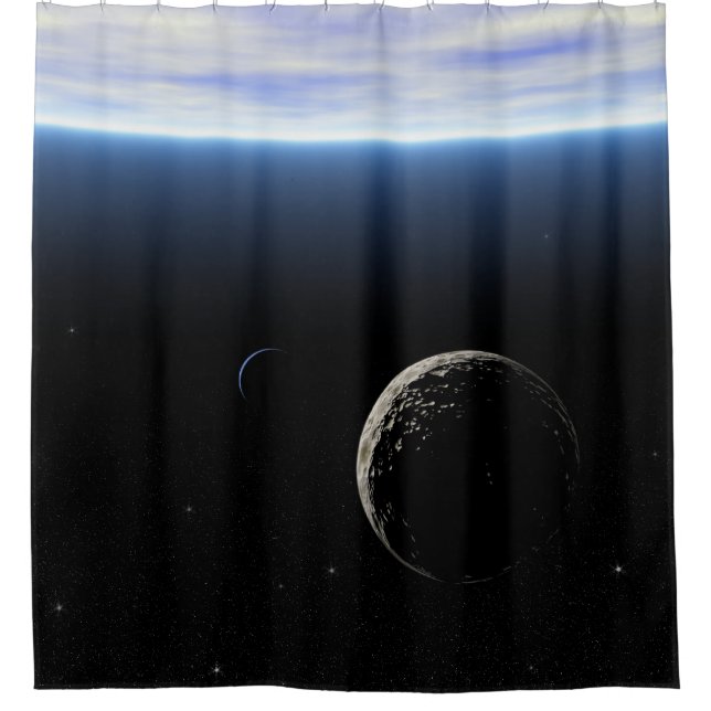 Europa Duschvorhang (Vorderseite)