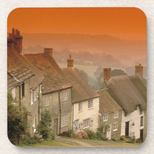 Europa, England, Dorset, Shaftesbury. Goldhügel Getränkeuntersetzer