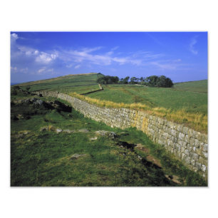 Europa, England, Hadrianswall. Die Steine von Fotodruck