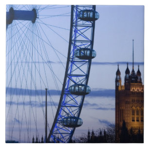 Europa, ENGLAND, London: Häuser des Parlaments Fliese