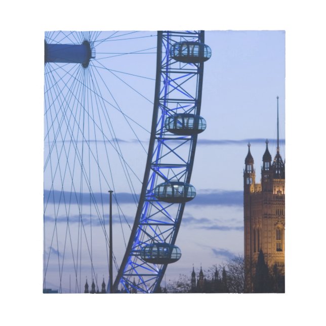 Europa, ENGLAND, London: Häuser des Parlaments Notizblock (Vorderseite)