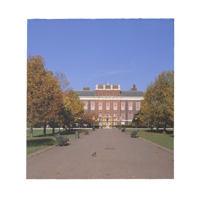 Europa, England, London. Kensington Palace Notizblock (Vorderseite)