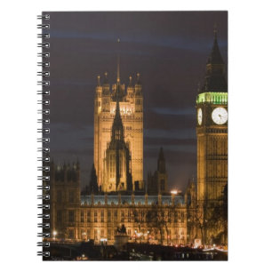 Europa, ENGLAND, London: Parlamentsgebäude / 2 Notizblock