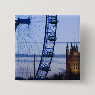 Europa, ENGLAND, London: Parlamentsgebäude Button