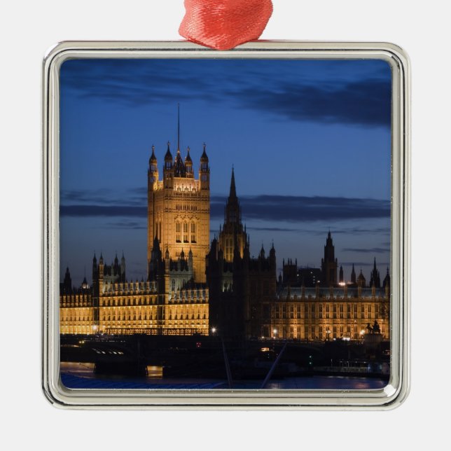 Europa, ENGLAND, London: Parlamentsgebäude / Silbernes Ornament (Vorne)