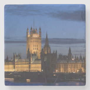 Europa, ENGLAND, London: Parlamentsgebäude / Steinuntersetzer