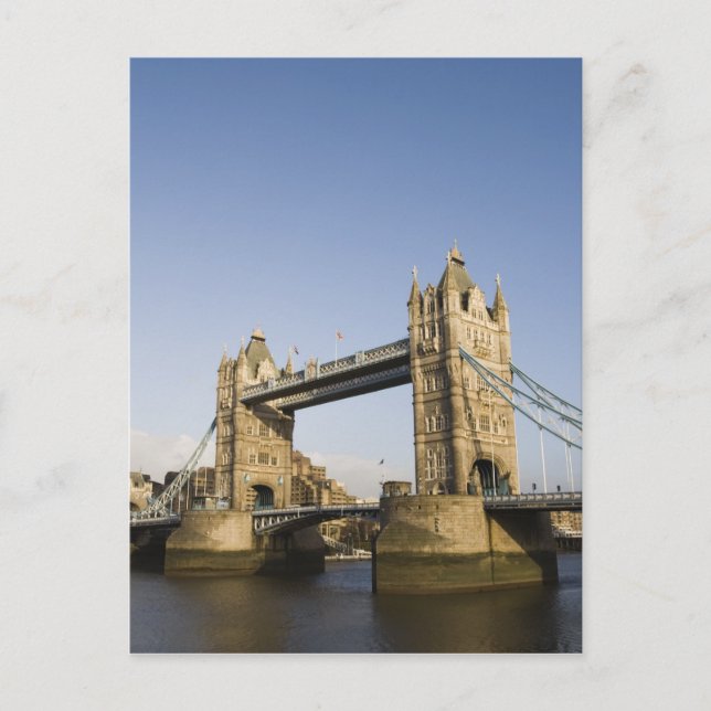 Europa, ENGLAND, London: Tower Bridge / Late Postkarte (Vorderseite)