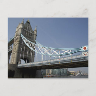 Europa, England, London. Tower Bridge über dem 2 Postkarte