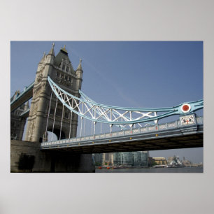 Europa, England, London. Tower Bridge über die 2 Poster