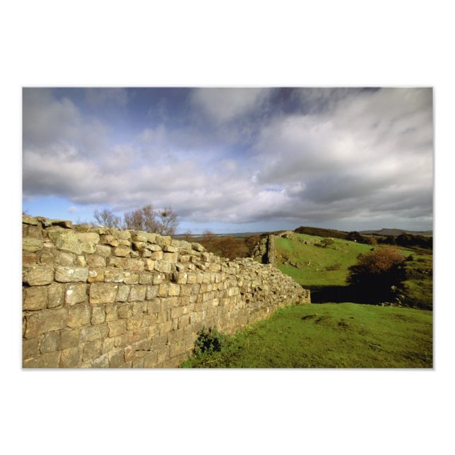 Europa, England, Northumberland Hadrian Fotodruck (Vorne)