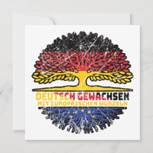 Europa Europäisch Deutsch Deutschland Baum Wurzel Karte