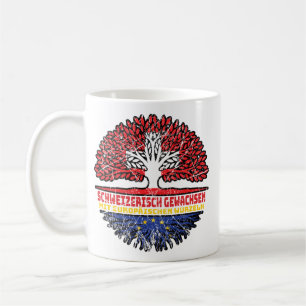 Europa Europas Volksdeutsch Schweizer Schweiz Baum Kaffeetasse