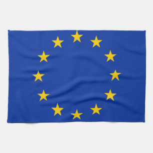 Europa Fahne Geschirrtuch