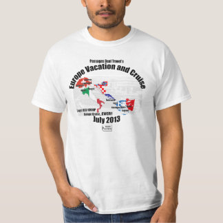 Europa-Ferien-T - Shirt 2013 - Männer PDTS